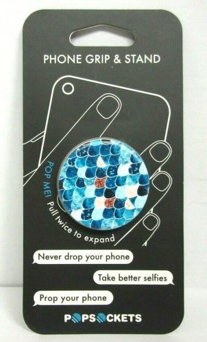 PopSockets Single Phone Grip PopSocket Universal Phone Holder Really Mermaid