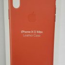 Genuine Apple iPhone XS Max Leather Case - Sunset