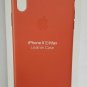 Genuine Apple iPhone XS Max Leather Case - Sunset