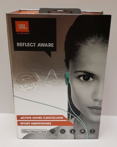 JBL Reflect Aware in-ear sport headphones with lightning (Teal)