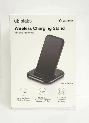 Ubio Labs Shadow 10W Wireless Charging Stand - Black