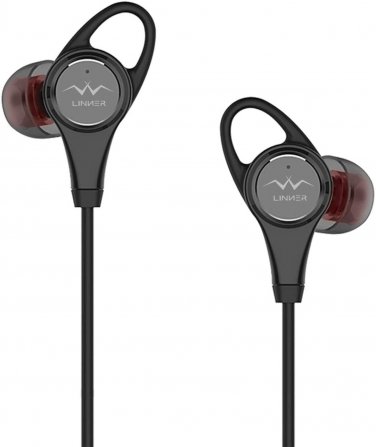 Linner NC25 Wired Noise Cancelling Headphones - BLACK