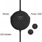 Linner NC25 Wired Noise Cancelling Headphones - BLACK