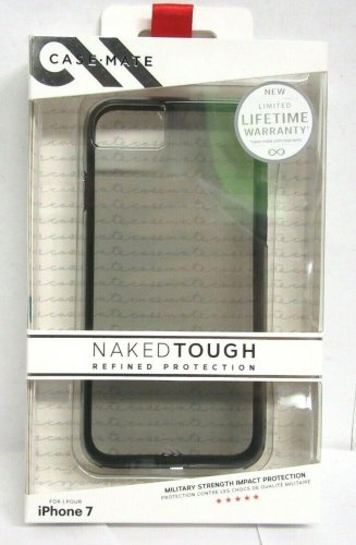 Case-Mate Naked Tough Case for  iPhone 8/7/6s SE 2020 - Smoke