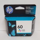 HP 60 Tri-color Original Ink Cartridge (CC643WN#140) EXP May 2023
