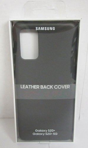 Samsung Galaxy S20+ 5G Leather Cover Case - Gray
