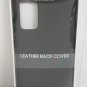 Samsung Galaxy S20+ 5G Leather Cover Case - Gray