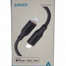 Anker - PowerLine III Flow USB-C to Lightning Cable 6-ft - Black #3011