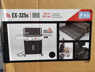 Weber - Genesis EX-325s NATURAL GAS Grill - Black