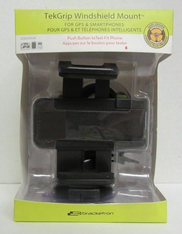 Bracketron TekGrip BT1-642-2 TekGrip Windshield Mount For GPS & Smartphones