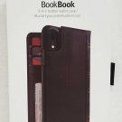 Twelve South BookBook for iPhone XR Full Grain Leather Wallet Folio Case - Black