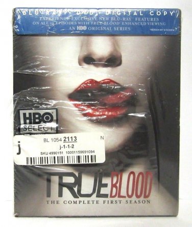 True Blood The Complete First Season (Blu-ray Disc, 2009, 5-Disc Set) sealed #10