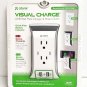 Atomi Visual Charge USB Wall Plate Charger & Power Outlet #AT797