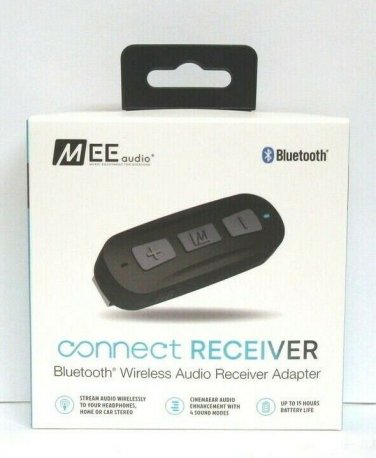 MEE audio - BTR Portable Bluetooth Audio Receiver - Black