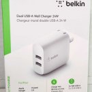Belkin - BOOST CHARGE 24W Wall Charger - White