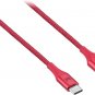 Modal - 4FT USB-C to USB-A Charge & Sync Cable - Red
