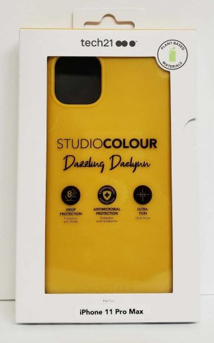Tech21 - Studio Colour Case for Apple iPhone 11 Pro MAX - Yellow