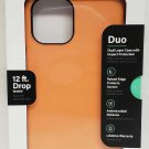Incipio - Duo Case for Apple iPhone 12 Pro Max - Clementine Orange/Gray