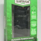 Griffin - Survivor 6,000 mAh Portable Charger for Most Micro USB Devices - Black