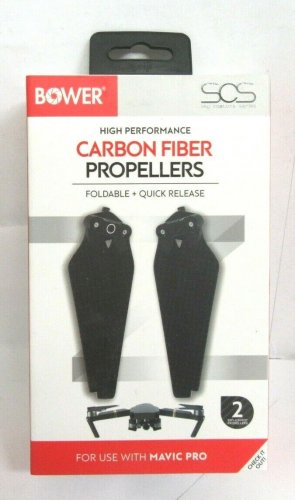 BOWER Energizer Carbon Fiber Propellers for DJI Mavic Pro (2-Pack)