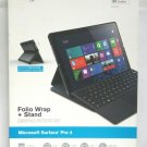 Targus THZ649US Folio Wrap + Stand Case for Microsoft Surface Pro 4 - Black