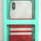 Kate Spade New York Hard Case for Apple iPhone X - Glitter Red/Red / Clear