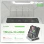 NEW Atomi Visual Charge Station Signal 4-Port USB Desktop Charger
