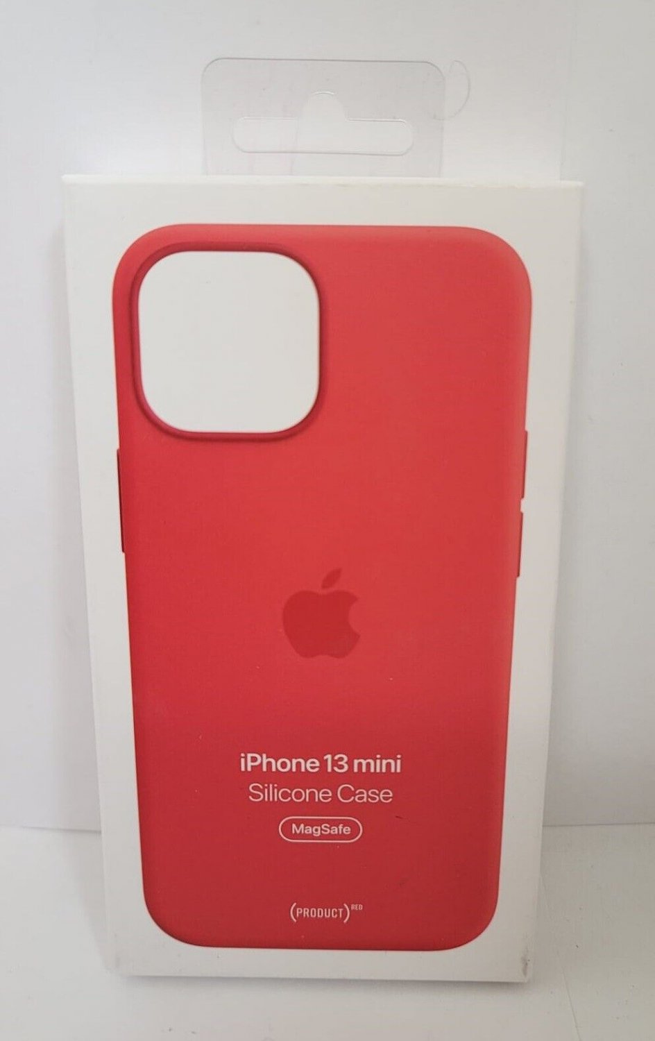 Apple iPhone 13 mini silicone Case with MagSafe - (PRODUCT)RED MM233ZM/A