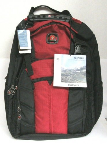 Wenger - Sherpa Laptop Backpack - Rio Red