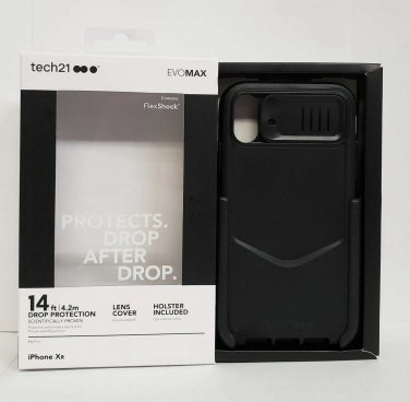 Tech21 Evo Max Series Protective Hardshell Case For Apple IPhone XR - Black