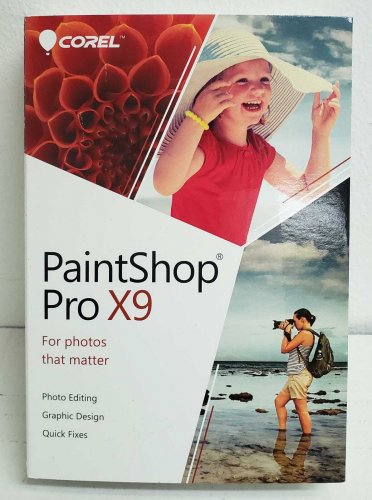NEW Corel PaintShop Pro X9 PC