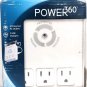 Panamax - Power 360 6-Outlet Wall Tap Charging Station - White