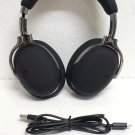 Montblanc MB 01 Over Ear Smart Wireless Bluetooth Headphones -Black/Chrome #102