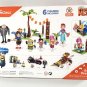 New Mega Construx Despicable Me 3 Family Luau Party w/ 6 Figures FHY38 Minions