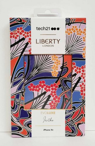TECH21 - Evo Luxe Liberty Ianthe for Apple iPhone XR - Orange
