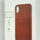 Platinum Leather Wallet Case for iPhone XS Max