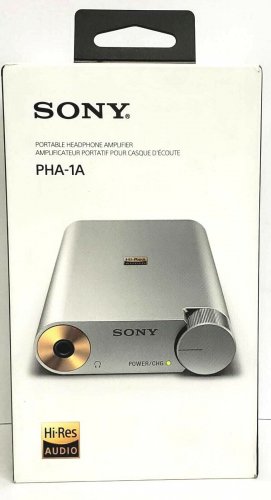 NEW SONY (PHA-1A) - Portable DAC/Headphone Amplifier - Silver