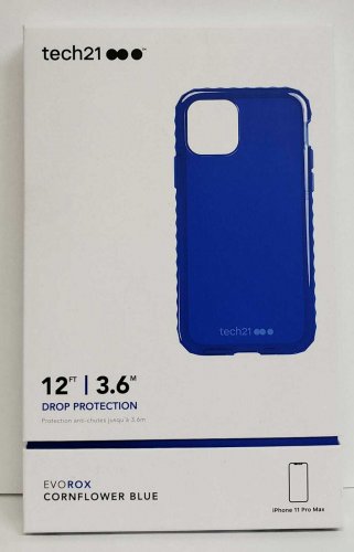 Tech21 - Evo Rox for iPhone 11 Pro Max - Cornflour Blue