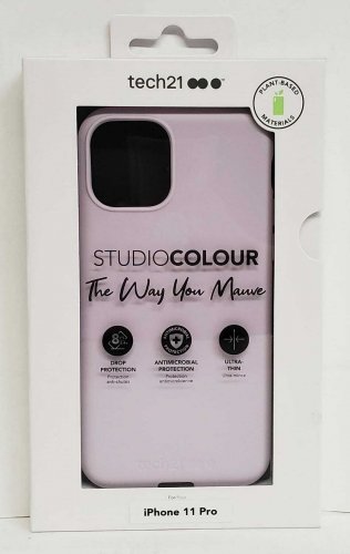 Tech21 - Studio Colour Case for Apple iPhone 11 Pro - Mauve Talc