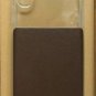 Nomad - Case for Apple iPhone X and XS - Brown/clear