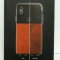 Nomad - Case for Apple iPhone X and XS - Brown/clear