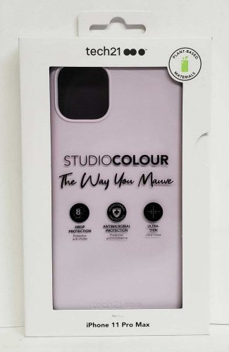 Tech21 - Studio Colour Case for Apple iPhone 11 Pro MAX - Mauve Talc