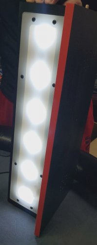 Arcade1up Terminator 2 Light Bar/Speaker and Acrylic Marquee Panel ONLY