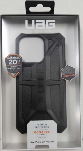 UAG - Monarch Series Case for iPhone 13 Pro - Black