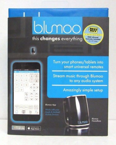 Blumoo - Smart Universal Remote Control - Black