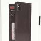Twelve South Journal for iPhone Xs MAX Wallet Folio Case - Black Leather