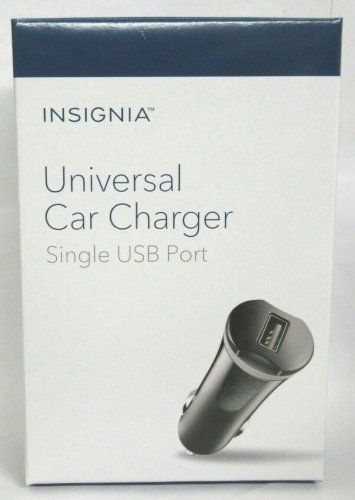 Insignia USB Car Charger (NS-DC1U2N-C) - Black