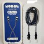 Modal - 4FT Lightning to USB-C Charge/Sync Cable - Blue/Gray