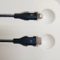Modal - 4FT Lightning to USB-C Charge/Sync Cable - Blue/Gray