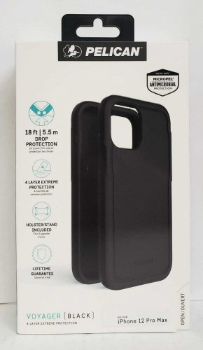 PELICAN - VOYAGER Case for iPhone 12 Pro Max (5G) - Black
